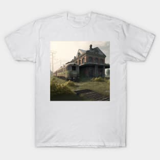 Chernarus : old train station 2 T-Shirt